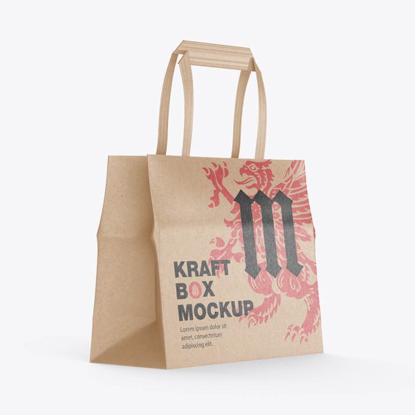 Brown Crafted Paper Bag