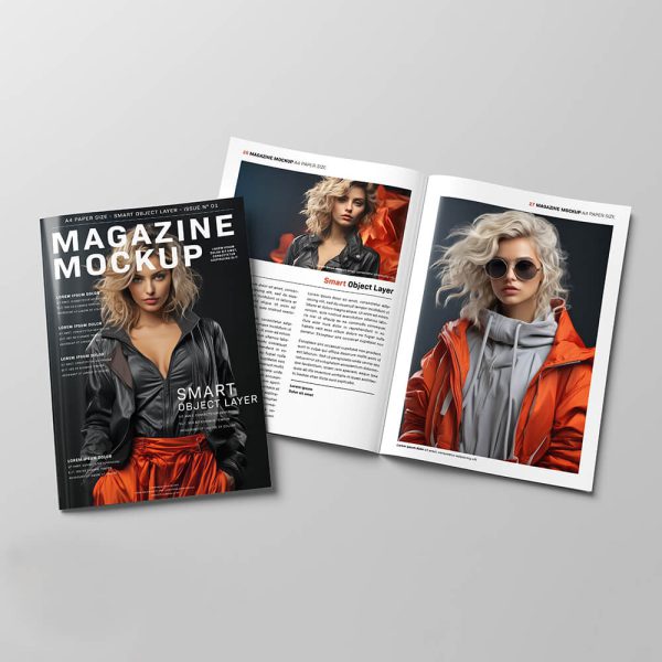 Fashion Magazine Cover
